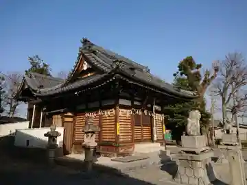 社宮司社の本殿・本堂