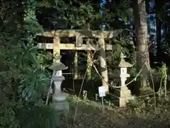 岩原神社の鳥居