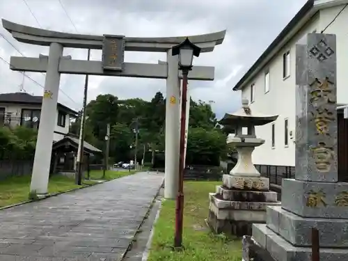 筑紫神社の鳥居