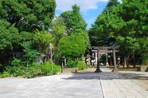 品川神社の鳥居