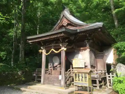 戸隠神社奥社の本殿・本堂