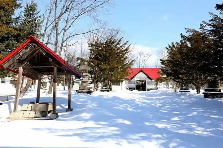 瓜幕神社の手水舎