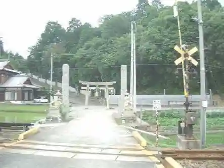 萩岡神社の鳥居