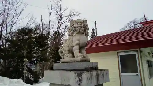 剣淵神社の狛犬