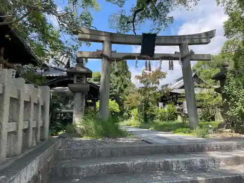 新熊野神社の鳥居