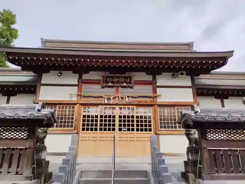 味鋺神社の本殿・本堂