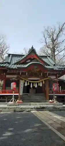 山中諏訪神社の本殿・本堂