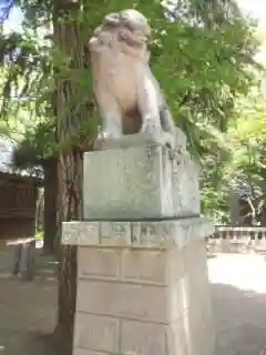 金村別雷神社の狛犬