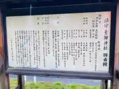 青柳神社の歴史