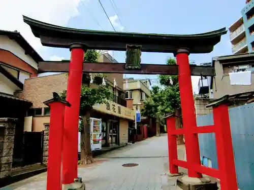 鳩ヶ谷氷川神社の鳥居