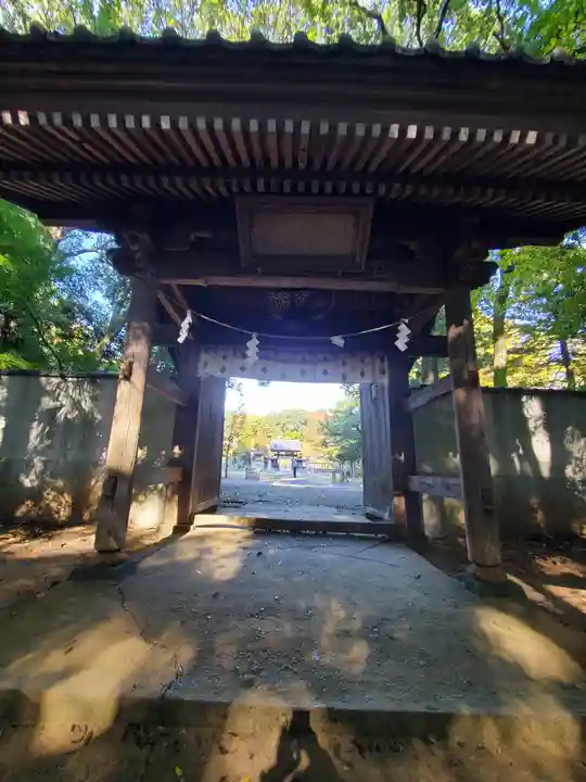 元三大師安楽寺の山門・神門