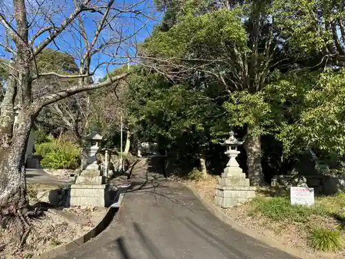 鬼太神社の景色