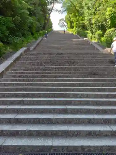明治天皇伏見桃山陵の景色