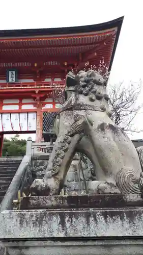 清水寺の狛犬