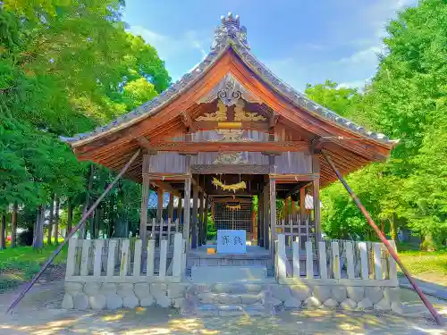 大毛神社（大毛五百入塚）の本殿・本堂