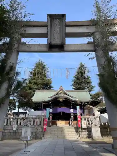 尾久八幡神社の本殿・本堂