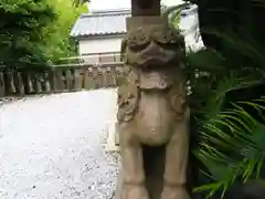 叶神社 (西叶神社)の狛犬