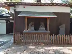 調神社の狛犬