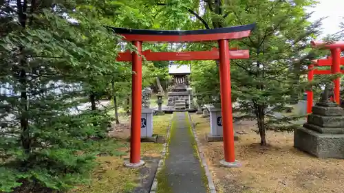 富良野神社の鳥居