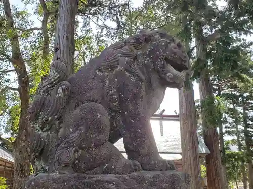 示野神明宮の狛犬