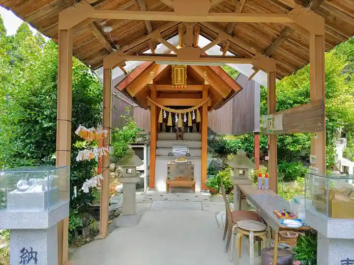 髙帝龍王龍神社(白山宮末社)の本殿・本堂