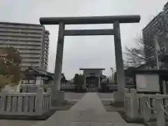 胡録神社の鳥居