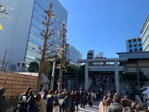 芝大神宮の鳥居
