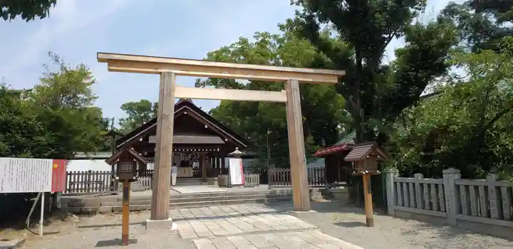 和泉國一之宮 大鳥大社の鳥居