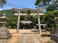 石桉比古比賣神社の鳥居