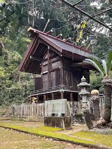 古物神社の本殿