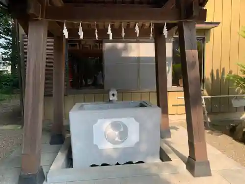 古宮神社の手水舎