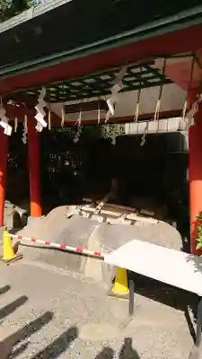 京濱伏見稲荷神社の手水舎