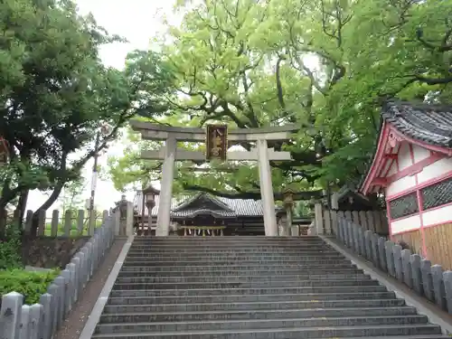 百舌鳥八幡宮の鳥居