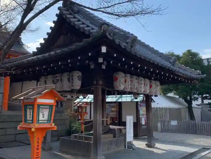 八坂神社(祇園さん)の手水舎