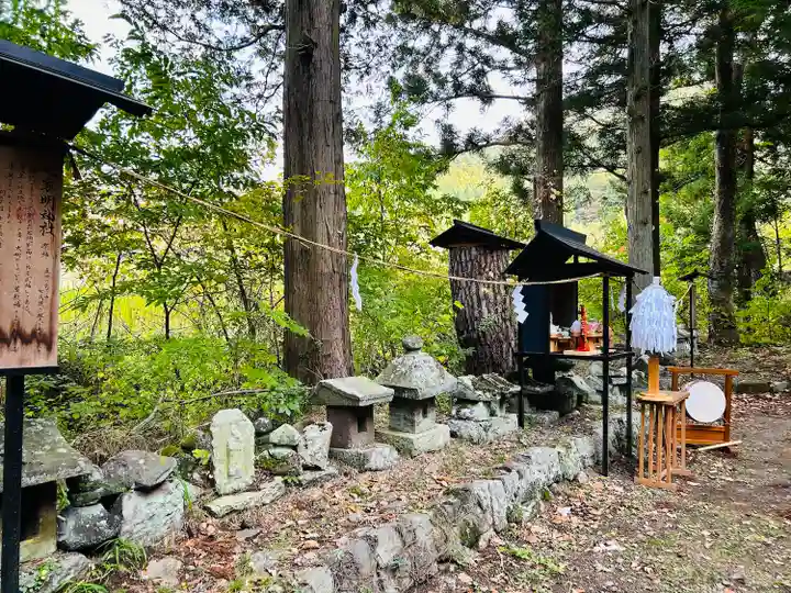 七家明神社(山家神社境内社)(長野県)