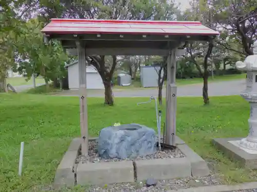 苫前神社の手水