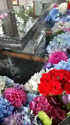 新琴似神社の手水舎