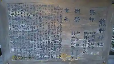 熊野神社の歴史