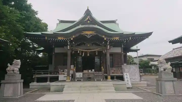 龍口明神社の本殿・本堂