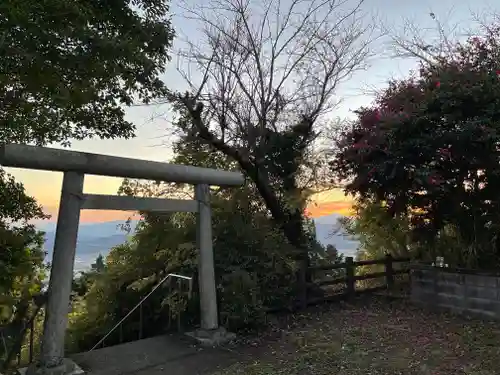 浅間神社の鳥居