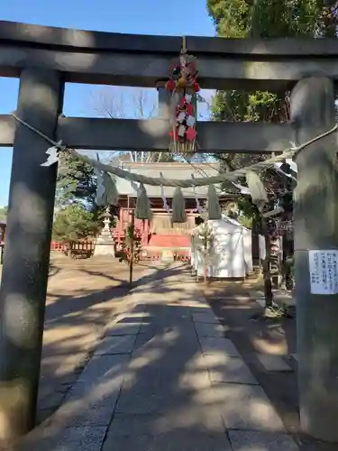 三芳野神社の鳥居