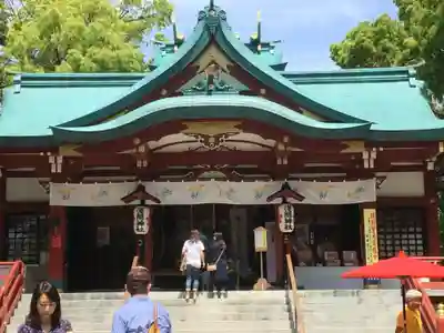 多摩川浅間神社の本殿・本堂