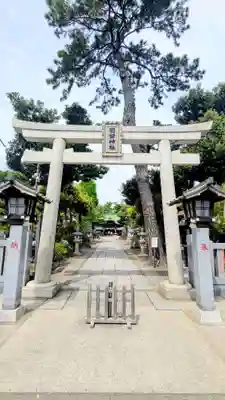 菊田神社の鳥居