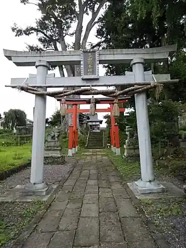 多田野本神社の鳥居