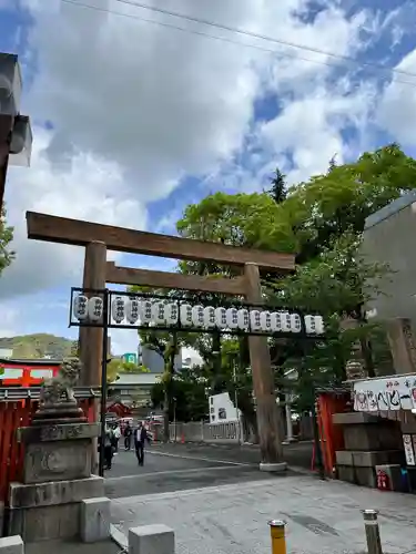 生田神社の鳥居