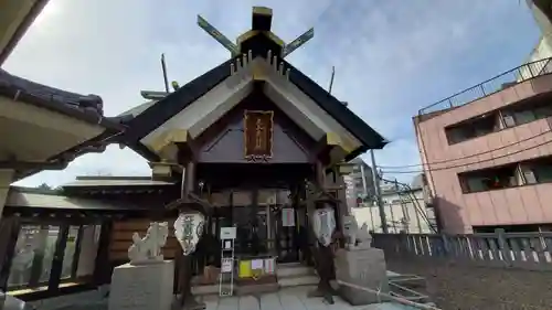 元三島神社の本殿・本堂