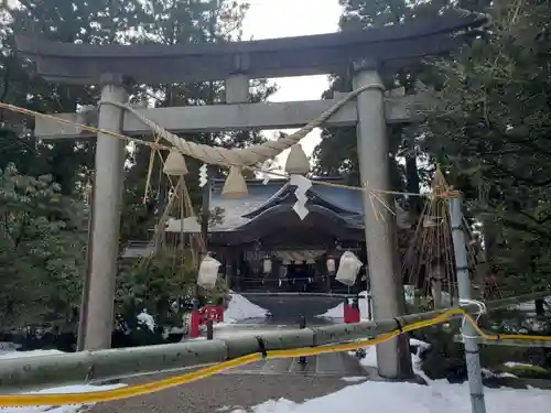 越中一宮 髙瀬神社の鳥居