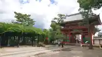 葛井寺の山門・神門