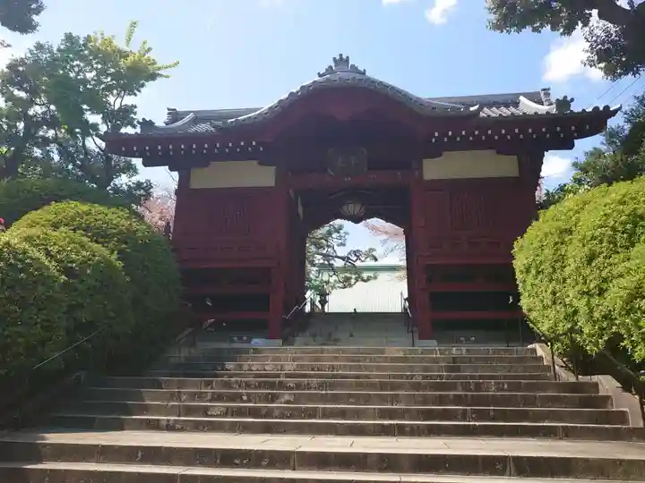 護国寺の山門・神門