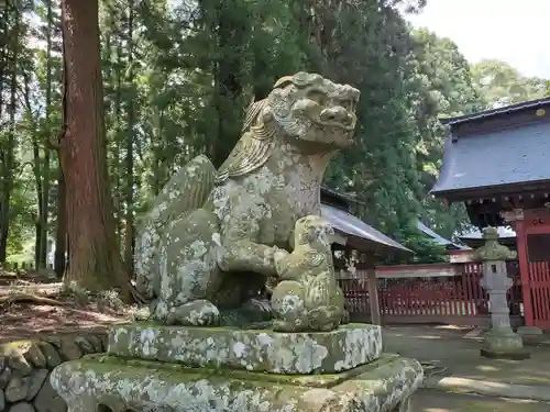 都々古別神社(八槻)の狛犬